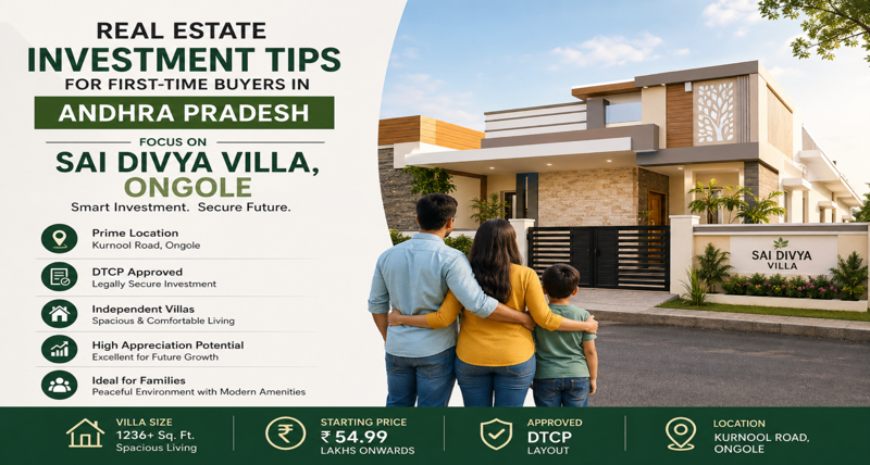 Real Estate Investment Tips for First-Time Buyers in Andhra Pradesh