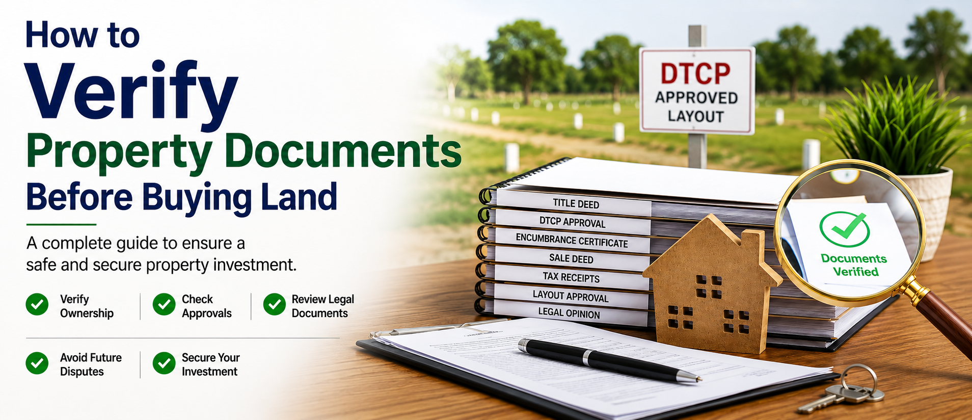 How to Verify Property Documents Before Buying Land