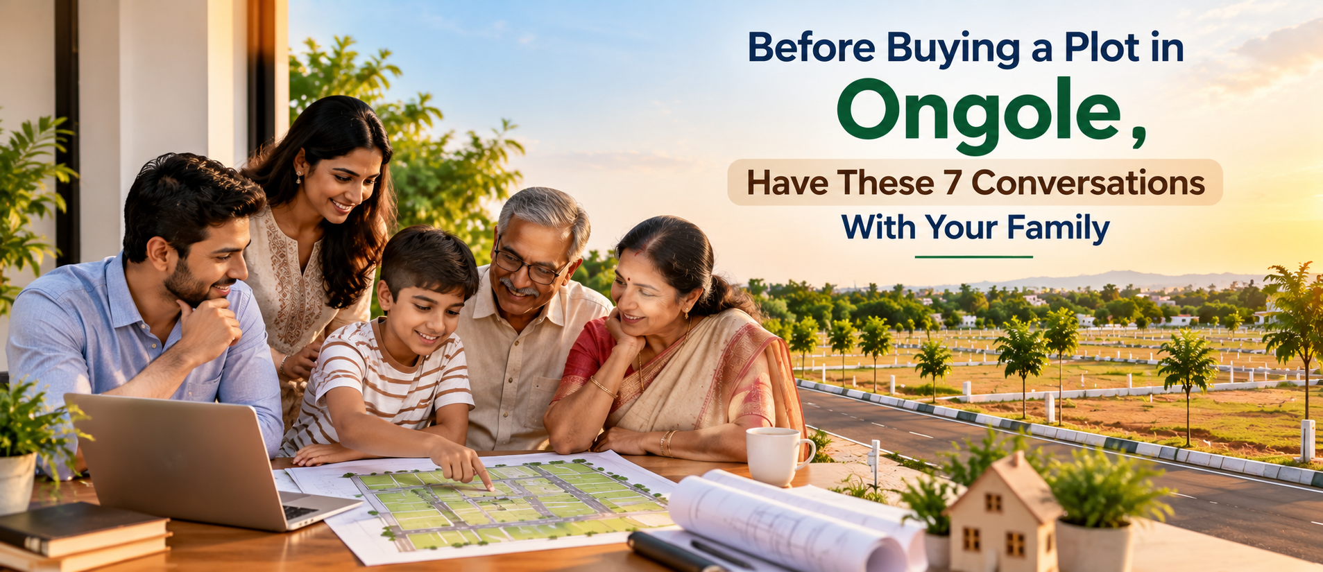 Before Buying a Plot in Ongole, Have These 7 Conversations With Your Family